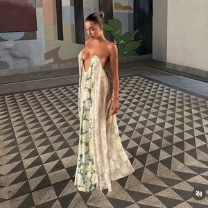 ZARA FLORAL PATCHWORK DRESS ZW COLLECTION